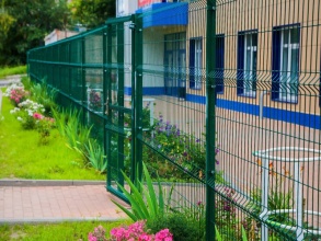 3D заборы для детского сада 80 метров фото в Клину