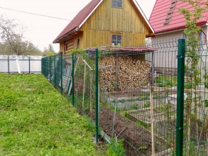3D заборы 15 метров фото в Клину